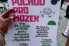 OBRAZEM: Nymburk se poprvé vydal na Pochod pro mozek. Den plný pohybu, radosti i milých setkání